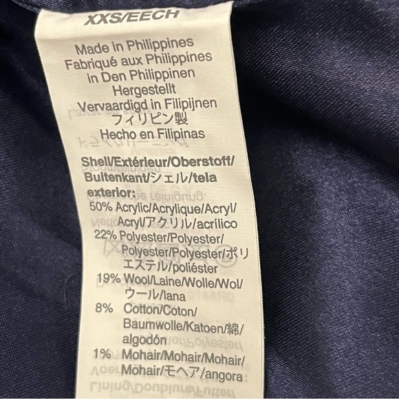 Women's Purple Tweed Jacket - Picture 9 of 12